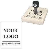 Uw Zakelijke Logo Website Aangepast Rubberstempel (Gestempeld)