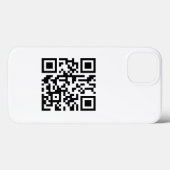 Uw zakelijke QR-code Case-Mate iPhone Case (Achterkant (horizontaal))