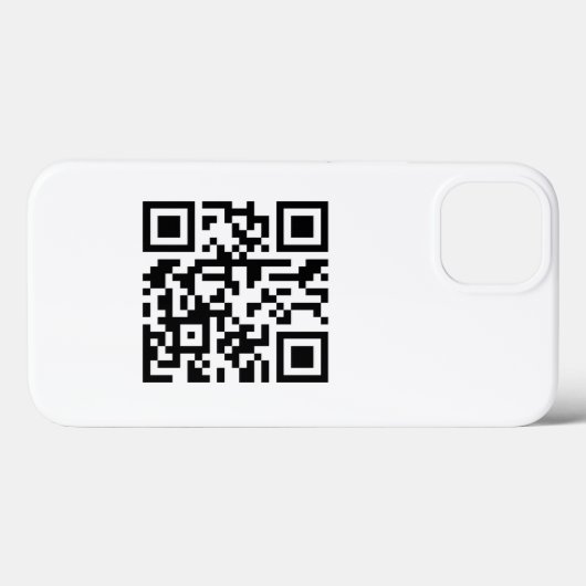 Uw zakelijke QR-code Case-Mate iPhone Case (Achterkant (horizontaal))