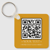 Uw zakelijke QR-code Sleutelhanger (Voorkant)