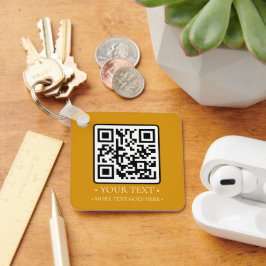 Uw zakelijke QR-code Sleutelhanger