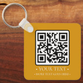Uw zakelijke QR-code Sleutelhanger (Voorkant)