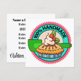 Uw zakelijke, vlakke Kaart