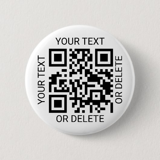 Uw zakelijke website voor kwaliteitscontrole Eenvo Ronde Button 5,7 Cm (Voorkant)