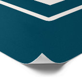 Uw  zeilbootbestemming aan te passen poster (Hoek)