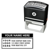 Uw Zelfinkend Stempel van het Adres van het Bedrij (In situ)