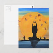 Uw Zen vinden Briefkaart (Voorkant / Achterkant)