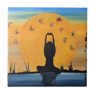 Uw Zen vinden Tegeltje