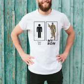 Uw zoon mijn zoon camo soldaat grappige militaire  t-shirt