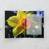 Uw zoon verlaat een gat in onze harten, sympathie kaart (Binnen)