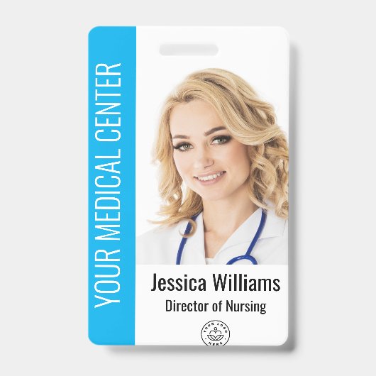 Uw zorgbedrijf - Foto Badge (Front)