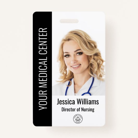 Uw zorgbedrijf - Foto Badge (Voorkant)