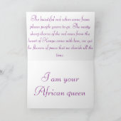 Uw zuster van een ander Wenskaart van de Moeder Kaart (Binnen)