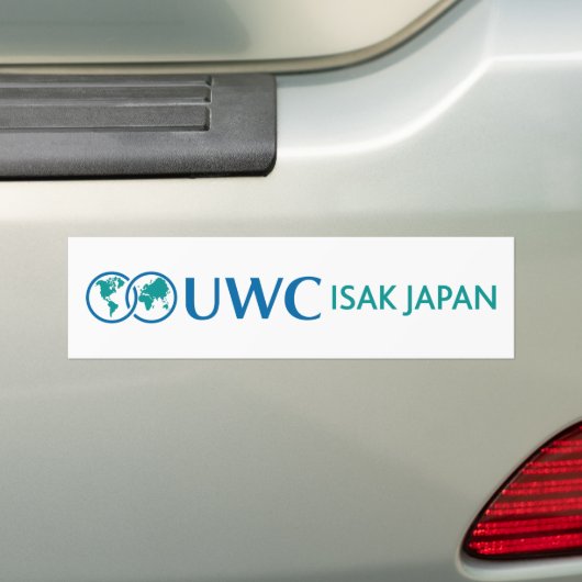UWC ISK Japan Bumpersticker / バ テ ス ン パ ッ (Op auto)