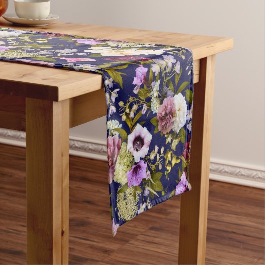 Uwe Koninklijke Hoogheid Marine Blauwe Tafelloper (Voorbeeld)