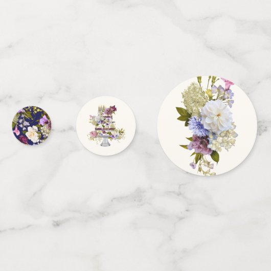 Uwe Koninklijke Hoogheid Tafel Confetti (Voorkanten)