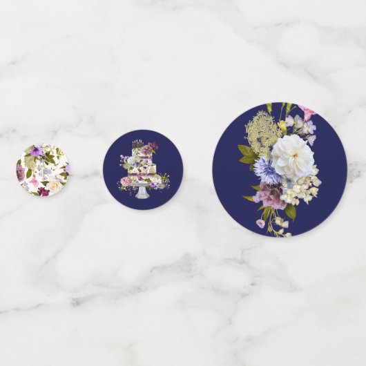 Uwe Koninklijke Hoogheid Tafel Confetti (Achterkanten)