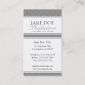 UwJobTitle Script Blue Marble Classic White Visitekaartje (Achterkant)