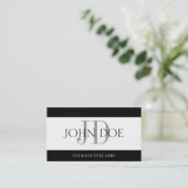 UwJobTitle Witte Banner Visitekaartje (Staand voorkant)