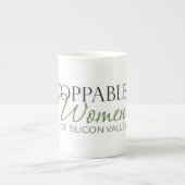 UWSV Bone China Coffee Cup Porselein Kop (Voorkant)