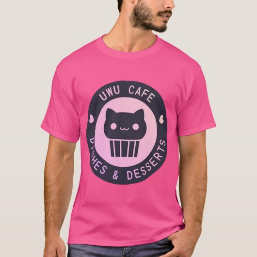 UwU Café  T-shirt (Voorkant)