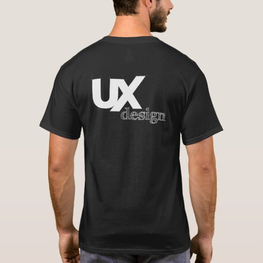 UX Design t-shirt (Achterkant)