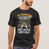 Ux Designer User Interface Ui Frontend Web Develop T-shirt (Voorkant)