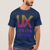 UX-ontwerp is van belang voor de T-shirt van regen (Voorkant)