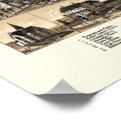 Uxbridge, MA Panoramic Map - 1880 Poster (Hoek)