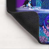 Uxia Twilight Moon Mermaid Mousepad Muismat (Hoek)