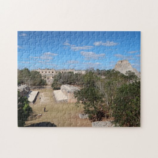 Uxmal Mayan Ruins in Yucatan, Mexico Legpuzzel (Horizontaal)