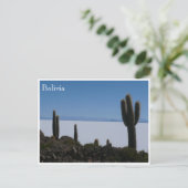 uyuni cacti - bolivia briefkaart (Staand voorkant)