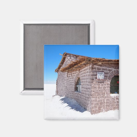 Uyuni zout hotel magneet (Voorkant / Achterkant)