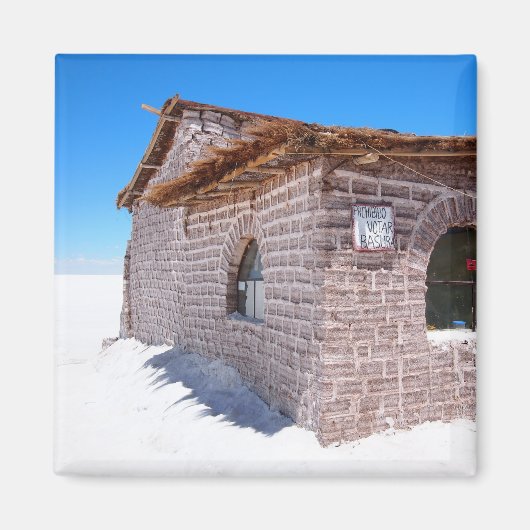 Uyuni zout hotel magneet (Voorkant)