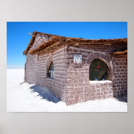 Uyuni zout hotel poster (Voorkant)