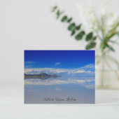 uyuni zoutpleinen briefkaart (Staand voorkant)