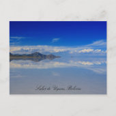 uyuni zoutpleinen briefkaart (Voorkant)