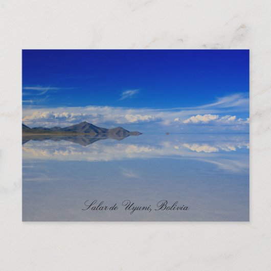 uyuni zoutpleinen briefkaart (Voorkant)
