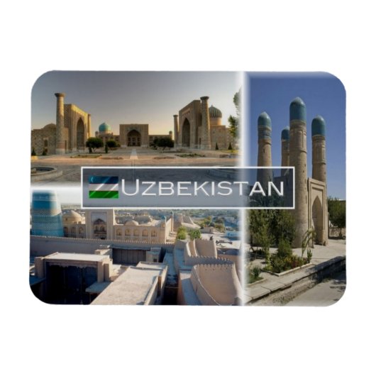 UZ - Oezbekistan - Samarkand - Khiva - Magneet (Horizontaal)