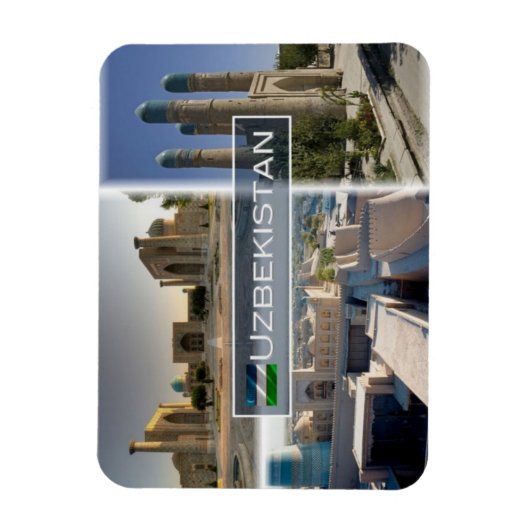 UZ - Oezbekistan - Samarkand - Khiva - Magneet (Verticaal)