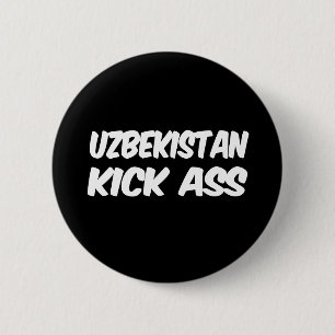 UZBEKISTAN RONDE BUTTON 5,7 CM