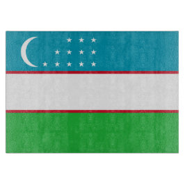 Uzbekistan vlag snijplank