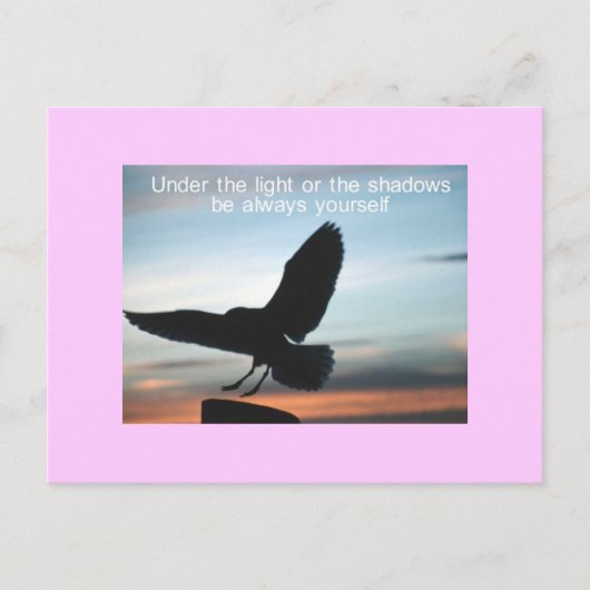 uzelf briefkaart (Voorkant)