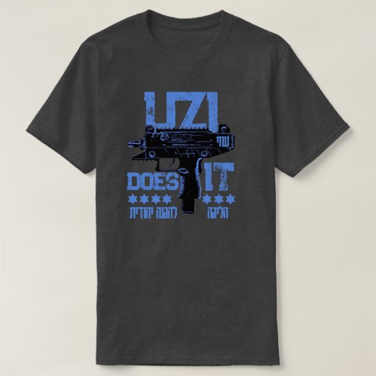 UZI DOET HET T-SHIRT (Design voorkant)