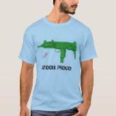 uzi leuke Green Piece, R T-shirt (Voorkant)