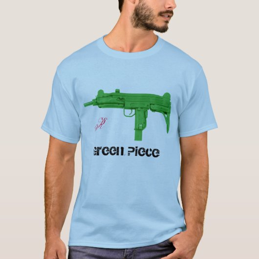 uzi leuke Green Piece, R T-shirt (Voorkant)