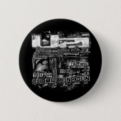 Uzi Ronde Button 5,7 Cm (Voorkant)