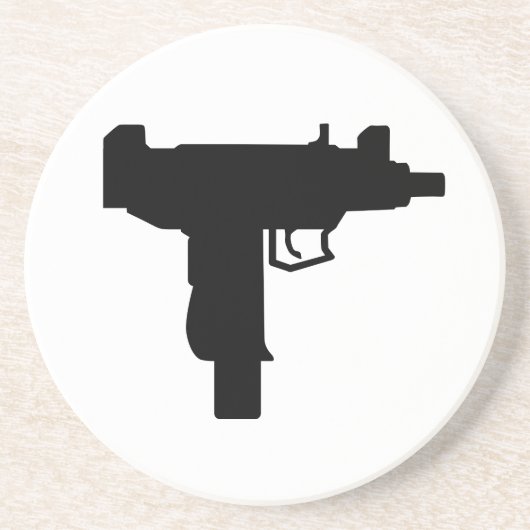 Uzi Zandsteen Onderzetter (Voorkant)