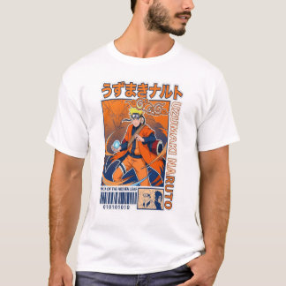 Uzumaki Naruto Ninja van het Verborgen blad T-SHIR T-shirt