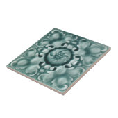 V0007 Victoriaans Antiek Reproduction Ceramic Tile Tegeltje (Zijkant)